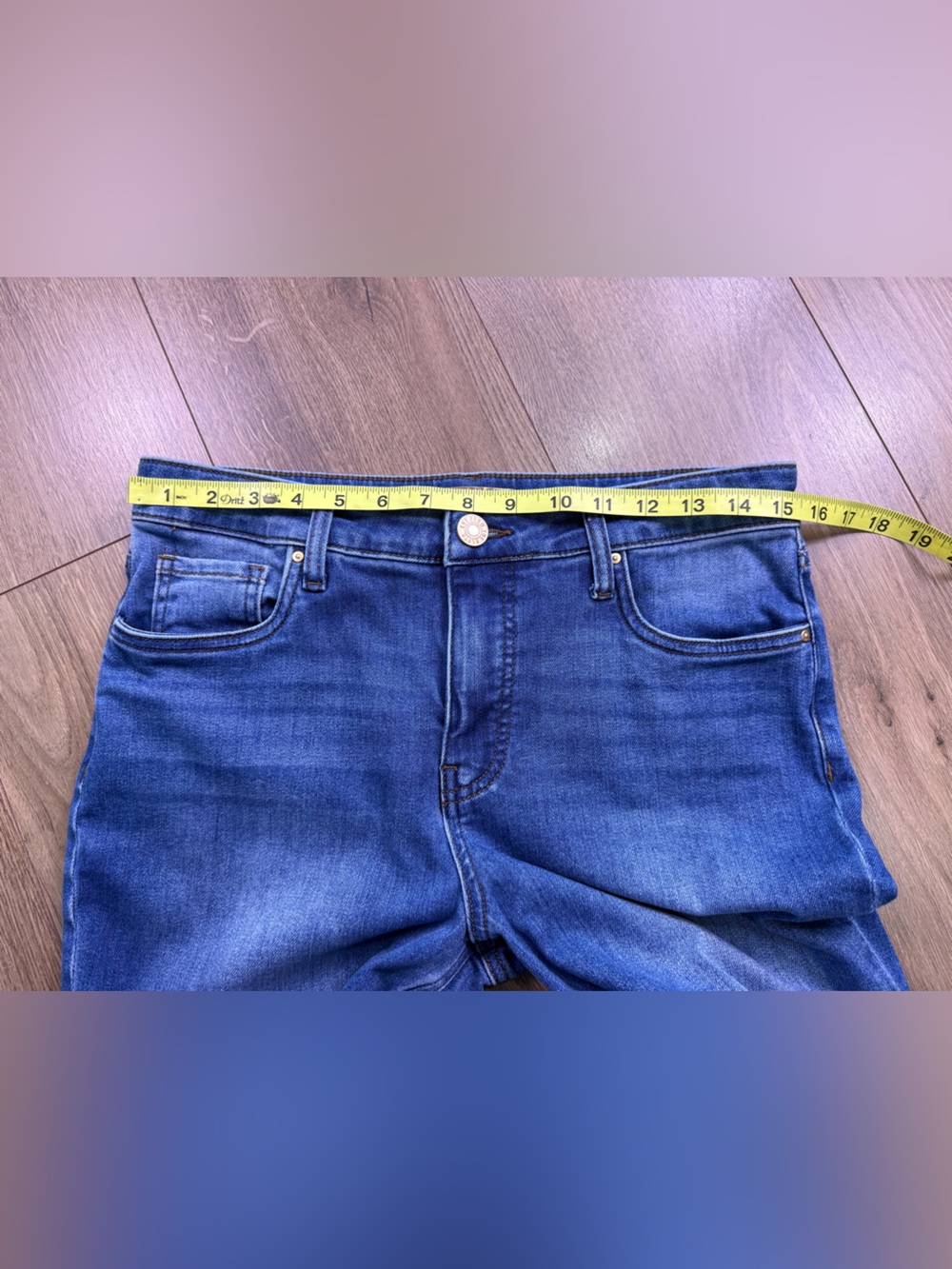 Kut From The Kloth Kelsey Raw Hem Kick Flare Jeans Size 8 - Picture 10 of 12